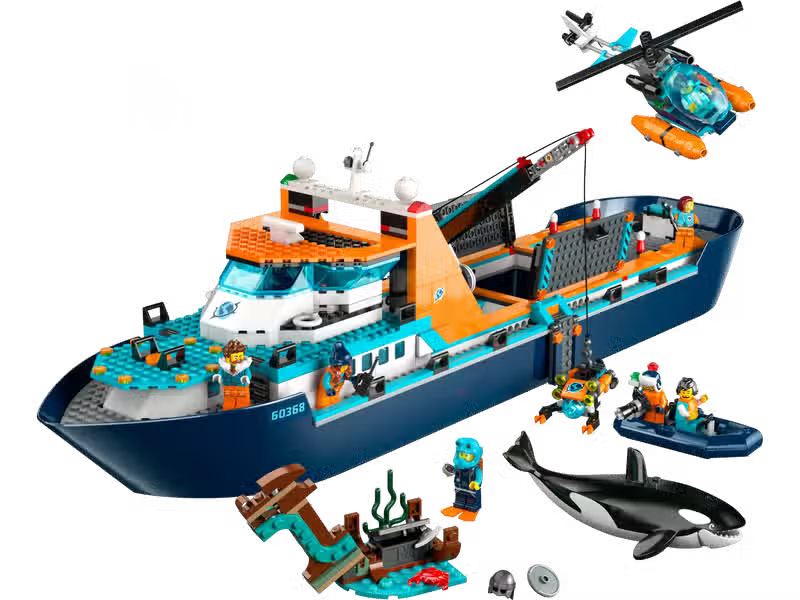 LEGO City Navire d'exploration de l'Arctique (60368)